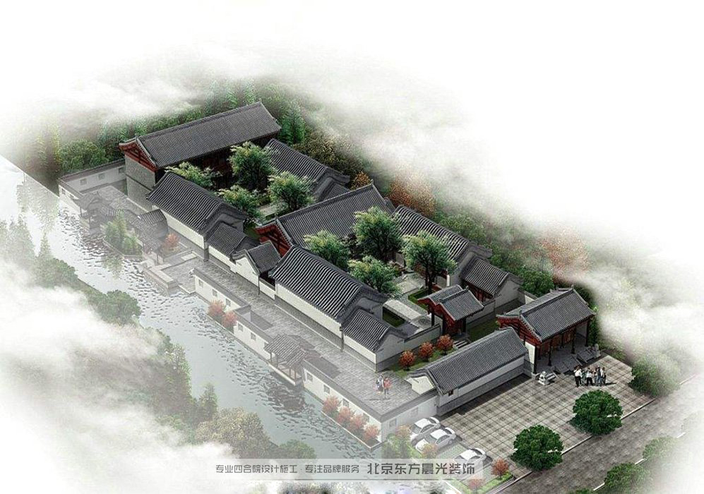 農(nóng)村三進中式建筑設計案例